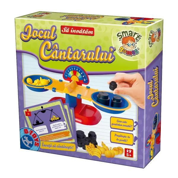 Hai S&259; înv&259;&539;&259;m Jocul cântarului ROOVI &539;i-a preg&259;tit un set interactiv cu greut&259;&539;i cântar &537;i fi&537;e educative care fac înv&259;&539;area distractiv&259; exact a&537;a cum le place copiilorS&259; înv&259;&539;&259;m jocul cântarului este un instrument excelent pentru a-i preg&259;ti pe copii de &537;coal&259; No&539;iunile matematice ini&539;iale cânt&259;rirea obiectelor 