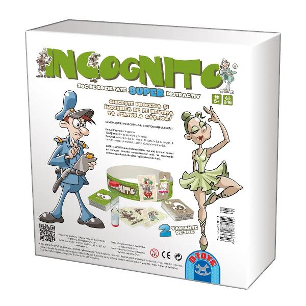 Oare cum po&539;i mima un pompier îndr&259;gostit Dar un brutar curajos Joac&259; Incognito &537;i descoper&259;-&539;i abilit&259;&539;ile de mim printr-un joc de societate interactiv &537;i super distractivJocul Incognito d&259; startul distrac&539;iei între prieteni sau în familie Este un prilej de bun&259; dispozi&539;ie &537;i o modalitate pl&259;cut&259; de a te conecta cu cei dragi Pentru petrecerile aniversare reuniunile de familie 