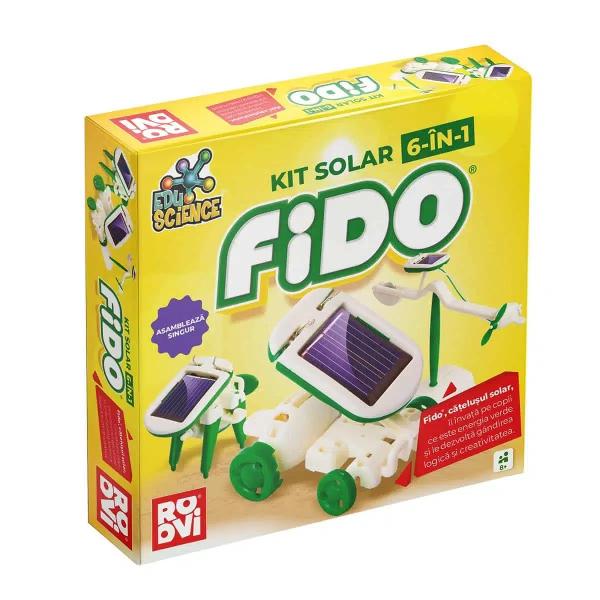 Ce este energia verde Cum se transform&259; energia solar&259; în energie electric&259; Ce e în spatele acestei tehnologiiDac&259; &537;i copilul t&259;u e curios s&259; afle r&259;spunsurile la aceste întreb&259;ri dac&259; e pasionat de &537;tiin&539;&259; &537;i de noile tehnologii Fido c&259;&539;elu&537;ul solar de la ROOVI i se potrive&537;te perfectCu Fido kitul solar 6 în 1 copiii experimenteaz&259; nu doar cum 