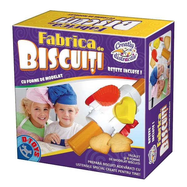 Alege Fabrica de biscui&539;i de la ROOVI pentru momente dulci &537;i amintiri de neuitat al&259;turi de micu&539;ul t&259;uDac&259; micul t&259;u n&259;zdr&259;van se viseaz&259; maestru cofetar sau dac&259; vrei s&259; ai un ajutor de n&259;dejde în buc&259;t&259;rie Fabrica de biscui&539;i este exact ceea ce î&539;i trebuie Jocul îmbin&259; distrac&539;ia cu experimentele creative în buc&259;t&259;rie &537;i îi 