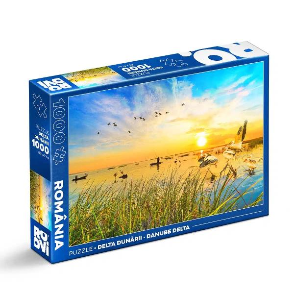 Exploreaz&259; una dintre cele mai frumoase zone naturale din Europa cu Puzzle 1000 piese – Delta Dun&259;riiSituat&259; în sud-estul României Delta Dun&259;rii este cea mai bine conservat&259; delt&259; din Europa Se remarc&259; printr-o varietate deosebit&259; de specii de plante animale s&259;lbatice &537;i p&259;s&259;ri rare care tr&259;iesc doar aiciFiecare pies&259; din Puzzle 1000 – Delta Dun&259;rii te duce parc&259; mai 