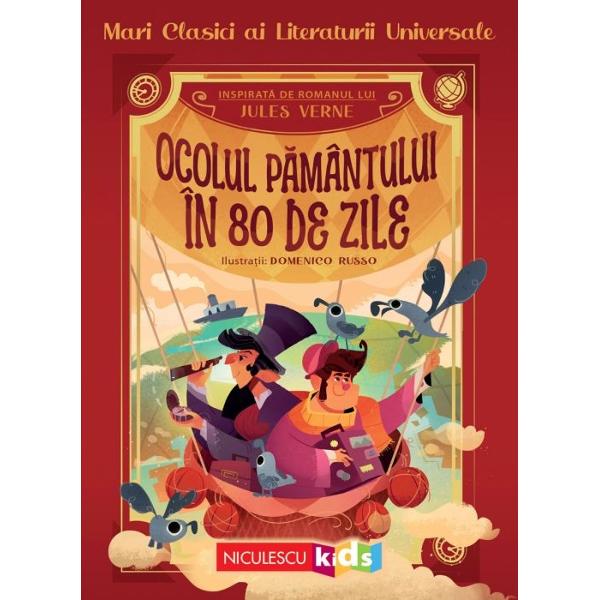 Phileas Fogg este sigur c&259; poate face ocolul P&259;mântului în 80 de zile Hot&259;rât s&259;-&537;i respecte pariul gentlemanul englez &537;i fidelul s&259;u majordom francez pe nume Passepartout c&259;l&259;toresc în jurul lumii folosind toate mijloacele de transport posibile – de la baloane cu aer cald la trenuri cu aburi de la s&259;nii la elefan&539;i – pentru a duce la bun sfâr&537;it aventura 