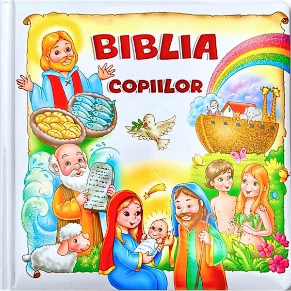 O biblie pe în&539;elesul celor mici cu pove&537;ti simple &537;i ilustra&539;ii minunate care îi vor ajuta pe copii s&259; descopere pas cu pas iubirea lui Dumnezeu &537;i bucuria credin&539;eiIlustra&539;ii color