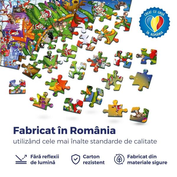 Te sim&539;i inspirat &537;i pus pe &537;otii Colec&539;ia Puzzle Cartoon &539;i se potrive&537;te perfect Descoper&259; jocuri puzzle 1000 piese cu ilustra&539;ii animate care transform&259; activitatea de asamblare &icirc;ntr-o distrac&539;ie memorabil&259;Puzzle 1000 piese Christmas Tree din colec&539;ia Puzzle Cartoon prezint&259; o ilustra&539;ie original&259; ce red&259; o interpretare inedit&259; a bradului de 