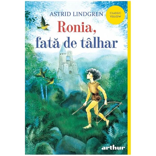 Mare este bucuria în noaptea când se na&537;te Ronia viitoarea c&259;petenie a tâlharilor nici m&259;car fulgerul care despic&259; Cetatea lui Mattis în dou&259; nu o poate &537;tirbi Copila cre&537;te între ziduri de piatr&259; ferit&259; de pericole &537;i de lumea de-afar&259; iar singurii oameni pe care-i &537;tie sunt p&259;rin&539;ii ei &537;i tâlharii Totul se schimb&259; când Ronia îl vede în partea 