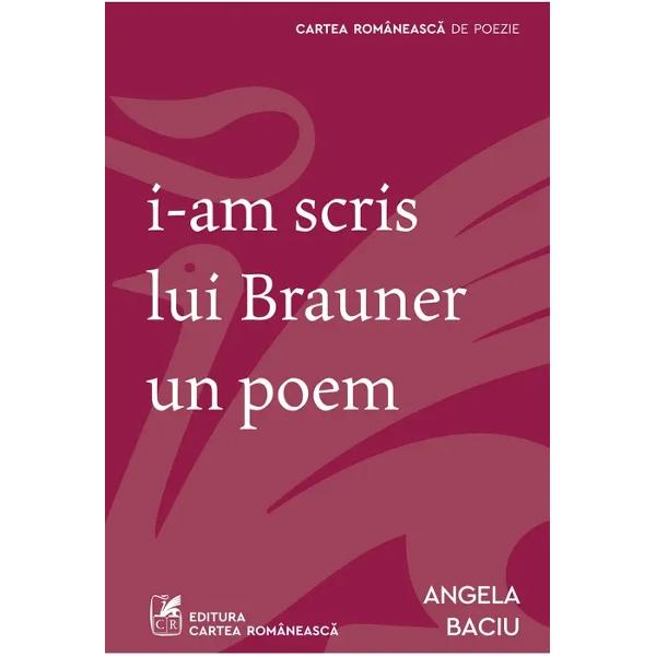 Angela Baciu scrie o tulbur&259;toare carte de poezie care te poart&259; prin toate lumile posibile a&537;a cum avangardi&537;tii alt&259;dat&259; î&539;i tr&259;geau p&259;mântul de sub picioare proiectându-te într-un univers în care &537;i soarele se sim&539;ea stingher Scriindu-i un poem lui Brauner Angela Baciu provoac&259; o reorganizare a realului l&259;sând imaginile s&259; vorbeasc&259; singure obligându-le s&259; disloce 
