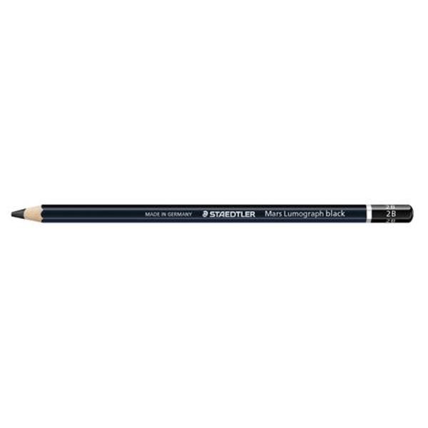 Creion grafit cu varf gros  Lumograph pentru artistiCalitate premiumIdeal pentru desenul de portrete si creare de umbre