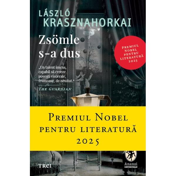 PREMIUL NOBEL PENTRU LITERATUR&258; 2025 „Un talent imens capabil s&259; creeze pove&537;ti viscerale frumoase de neuitat“ - The Guardian Undeva în Ungaria într-un sat f&259;r&259; nume uitat de Dumnezeu un b&259;trân electrician de 91 de ani Józsi baci hot&259;r&259;&537;te s&259; tr&259;iasc&259; rupt de lume împreun&259; cu câinele s&259;u 