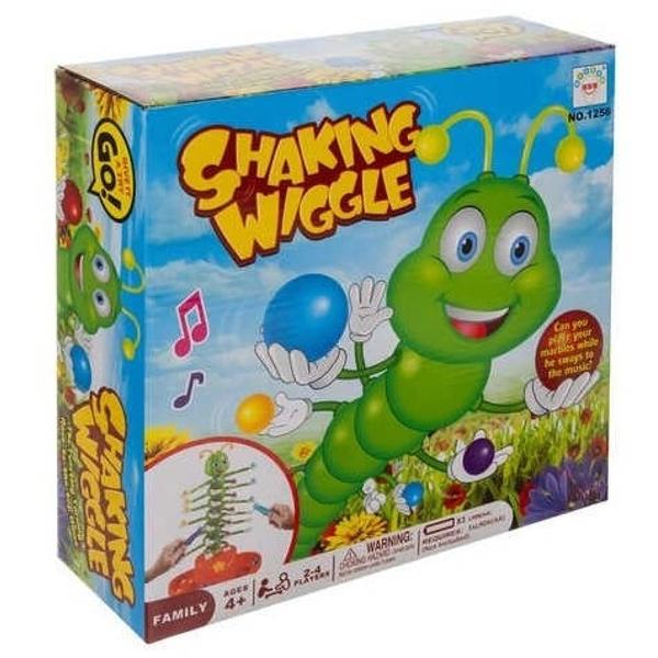 Pregateste-te pentru un joc plin de energie rasete si competitie amicala cu Omida Dansatoare  un joc interactiv perfect pentru copii si intreaga familie Cu o omida care danseaza imprevizibil si 36 de bile colorate care trebuie asezate cu penseta pe picioarele acesteia distractia este garantata  De ce sa alegi Jocul Omida Dansatoare œ Joc interactiv si educativ Ajuta copiii sa-si dezvolte coordonarea mana-ochi  rabdarea si concentrarea in timp ce se distreaza œ Distractie 