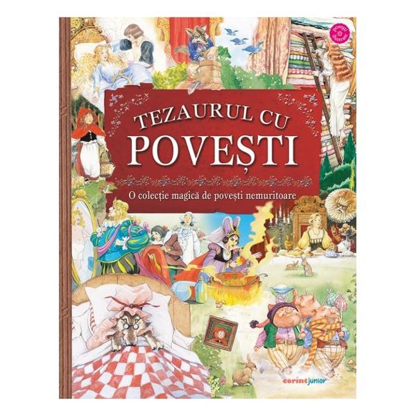 Aceast culegere minunat de poveti adun basmele tradiionale cele mai iubite de copii cum ar fi Cenureasa Frumoasa din pdurea adormit Scufia-Roie i Bucle de Aur i cei trei uri alturi de alte comori ca Prinul Broscoi Fluieraul din Hamelin i Barb-AlbastrReproducând operele marilor povestitori ai trecutului precum Hans Christian Andersen i Fratii Grimm sau repovestind celebrele basme ale altor autori faimoi precum Oscar Wilde i 