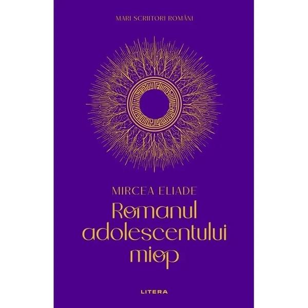 Romanul adolescentului miop poate fi socotit drept fila de inceput a cronicii vietii operei si sistemului de gandire ale lui Mircea Eliade cea dintai inregistrare in scris transfigurata prin literaturizare a construirii de sine fara de care nici o personalitate nu ramane in constiinta lumii si nici un creator nu e cu adevarat mare Contradictiile framantarile si incertitudinile de tot felul nu sunt niciodata mai puternice decat in adolescenta 
