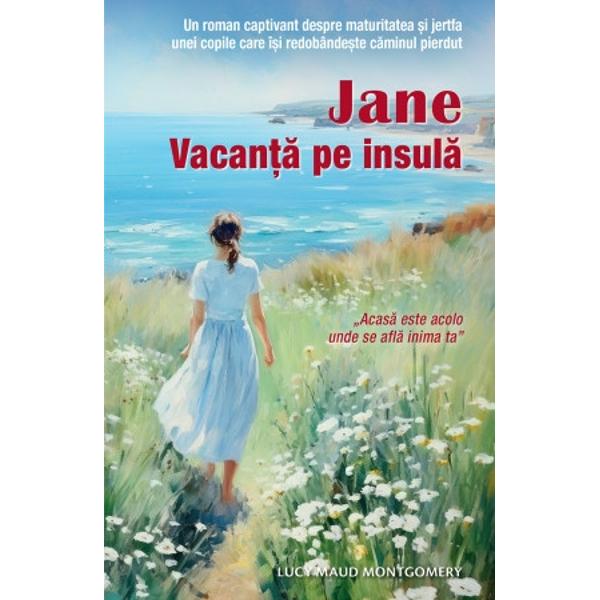 Romanul scriitoarei canadiene Lucy Maud Montgomery 18741942 prezint povestea unei fetie aflate în pragul adolescenei care se confrunt cu o serie de încercri dificile cea mai dureroas fiind separarea prinilor siDou vacane pline de peripeii petrecute pe su­perba insul Prince Edward alturi de tatl su i de nite prieteni poznai o vor ajuta s se maturizeze si depeasc com­ple­xele întreinute de o 