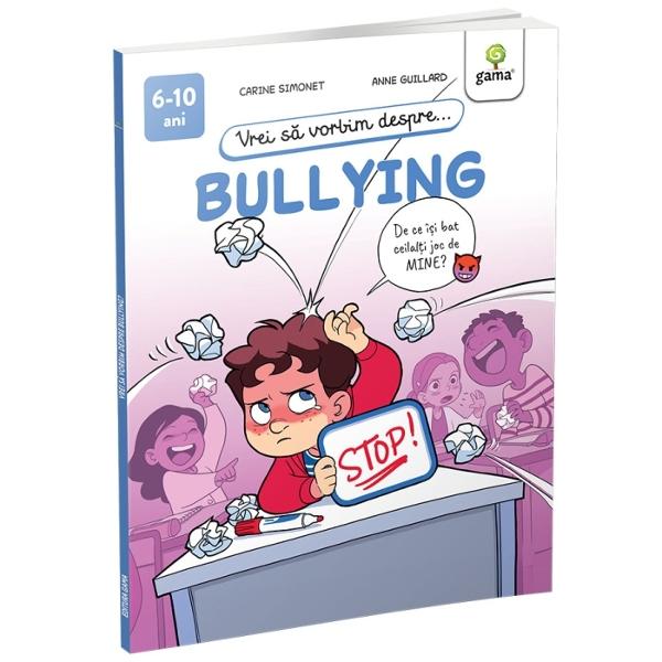 S faci diferena între micile tachinri i adevratul bullying s tii cum s te aperi de cuvintele rutcioase s îndrzneti s spui „stop” i s vorbeti despre asta nu e deloc uor Adi i Nora îi pun întrebri despre bullying i despre dificultile pe care le întâmpin uneoriUrmrete firul gândurilor lor Alturi de ei vei gsicu siguran rspunsuri la propriile 