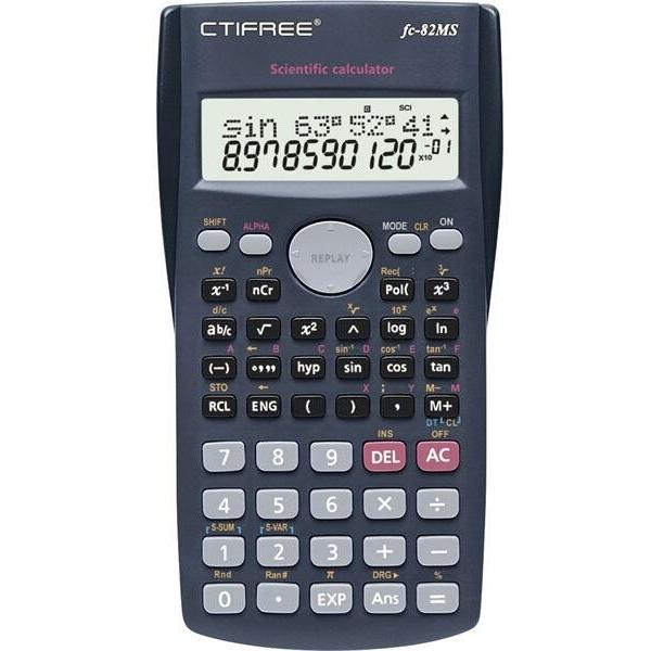 Calculator &537;tiin&539;ific CTIFREE FC-82MS-C 80x155mm