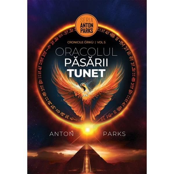 Oracolul Pasarii Tunet marcheaza o noua cotitura in saga Cronicilor Girku continuand firul profund al revelatiilor din Cartea Nureei si Secretul stelelor intunecate Anton Parks recompune fragmente dintr-o memorie ancestrala intr-un amestec tulburator de mit istorie si stiinta uitataFiinte legendare razboaie interdimensionale arhive secrete si tehnologii pierdute se impletesc intr-un fir narativ fascinant unde nimic nu este ceea ce pare Prin 
