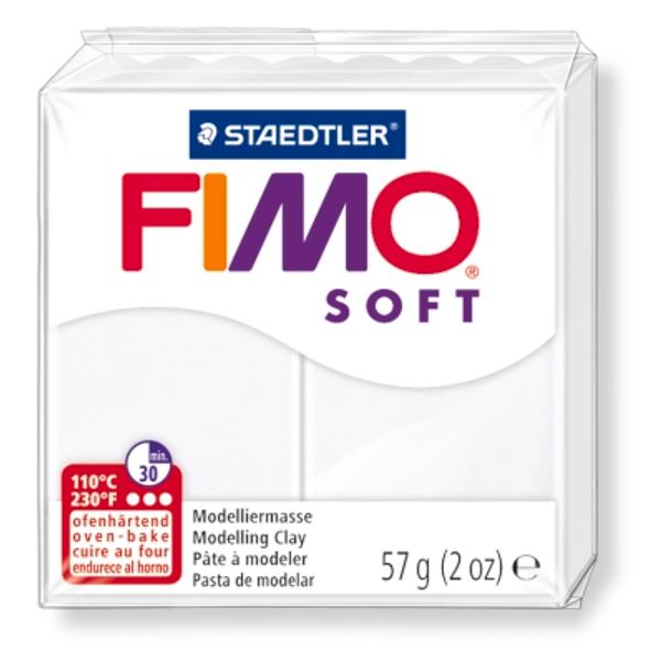 Pachet cu pasta de modelat la cald in cuptor FIMO SoftO gama cu 24 de culori clasice stralucitoareDimensiuni pachet 55 x 55 x 15 mm 55 g