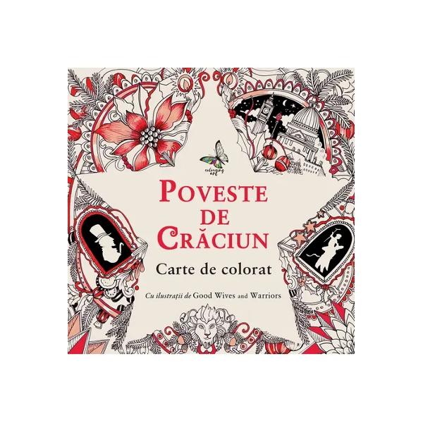 O carte minunat de colorat cu ilustraiile realizate de Good Wives and Warriors &ndash; cadoul perfect pentru oricine iubete s colorezeClasica Poveste de Crciun a lui Charles Dickens prinde via &icirc;n aceast carte de colorat splendid ilustrat cu care se poate delecta oricine indiferent de v&acirc;rst