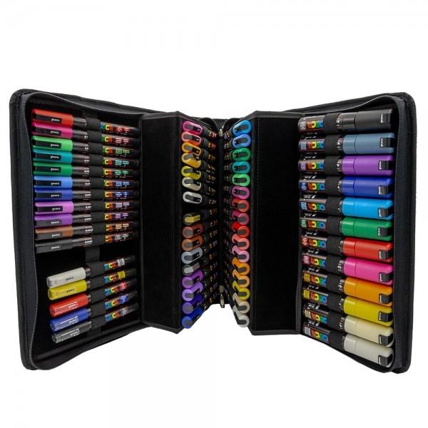 Continutul setului60 de markere PoscaInclude o selectie diversificata de varfuriPC-1M varf extra-finPC-3M varf finPC-5M varf mediuPC-8K varf lat tesitGama larga de culori 