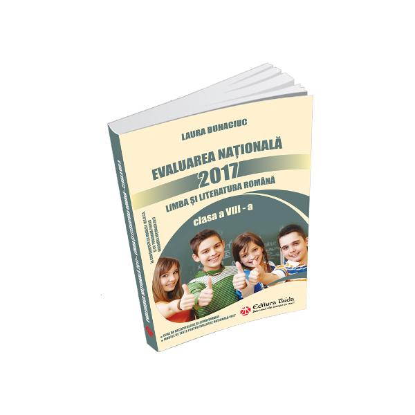 Lucrarea de fata are ca scop principal atingerea competentelor vizate de Programa pentru Evaluarea Nationala fiecareia dintre acestea fiindu-i destinat un capitol special Astfel Capitolul I are drept obiectiv formarea competentei de intelegere a unui text literar sau nonliterar si de identificare a valorilor etice si culturale intr-un text exprimandusi impresiile si preferintele Capitolul al II-lea propune sarcini diverse pentru formarea competentei de redactare a unor 