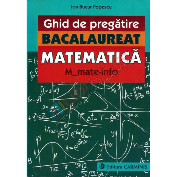 Bacalaureat matematica MMate-Info 2015