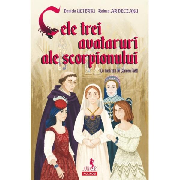 Cu ilustratii de Carmen PariiFara sa stie Ly si Sofi pornesc pe urmele unui secret vechi de aproape un mileniu intr-o aventura care le va purta din nou prin spatiu si timp Totul incepe in 1141 la Biserica Saint-Denis al carei abate descopera doua medalioane ascunse sub o lespede misterioasa Patru secole mai tarziu o alchimista din Parisul temutei regine Caterina de Medici primeste de la acelasi abate un elixir cu puteri neasteptate Cand Ly si Sofi 