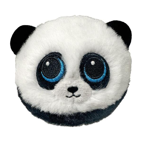 Jucarie de plus TY Beanie Bouncers CHECKERS panda alb TY 83004