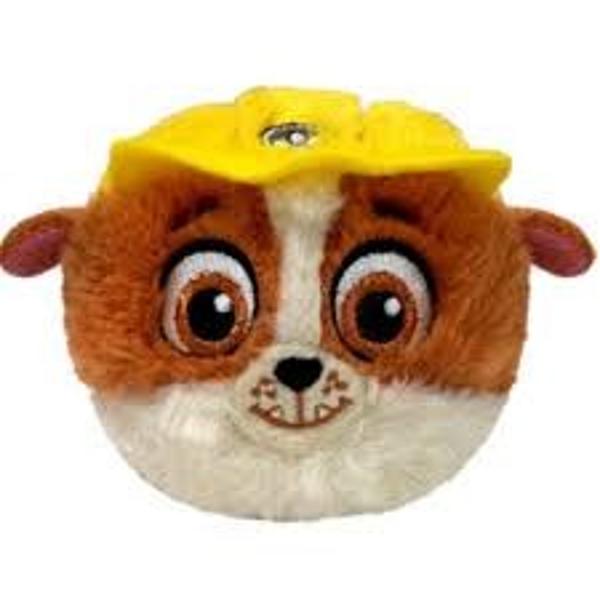 Jucarie de plus TY Beanie Bouncers - PAW PATROL RUBBLE TY 83020