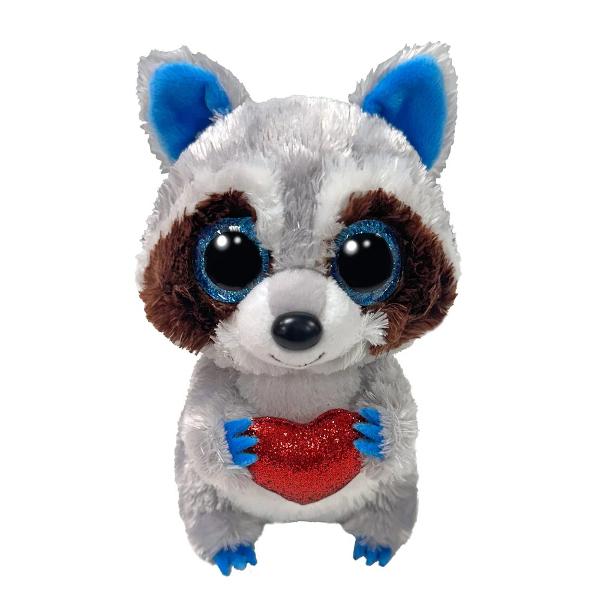 Jucarie de plus TY Beanie Boos - Thief raton cu inimioara 15 cm TY 37395