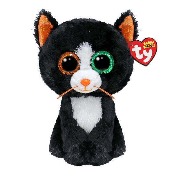 Jucarie de plus TY Beanie Boos - Luna pisica 15 cm TY 37388