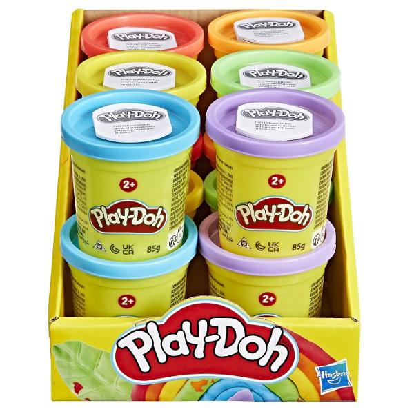 Deschide o cutie plina de imaginatie cu cutia individuala Play-Doh 85 de grame de pasta de modelat moale si colorata este o cantitate excelenta pentru o multime de creatii si ocazii diferite Foloseste o cutie ca reumplere pentru jucariile Play-Doh se vand separat mici cadouri pentru fete si baieti sau chiar ca recompensa pentru comportamentul bun al copiilorAtentie Pret per bucata Nu se poate alege culoarea
