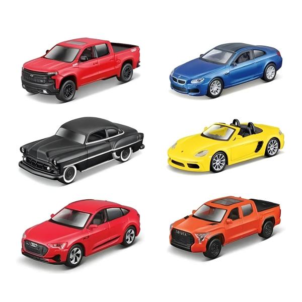 Masinuta Maisto Power Racer cu sistem pull back cu scara 1 la 43 este realizata din metal die cast si plastic de calitate cu detalii realiste si finisaje atractive Are caroserie rezistenta roti mobile si design sportiv inspirat din modelele de curse Ideala pentru joaca zilnica sau pentru colectionari pasionati de miniaturi auto&nbsp;Atentie Pretul afisat este per bucata Nu se poate alege culoarea