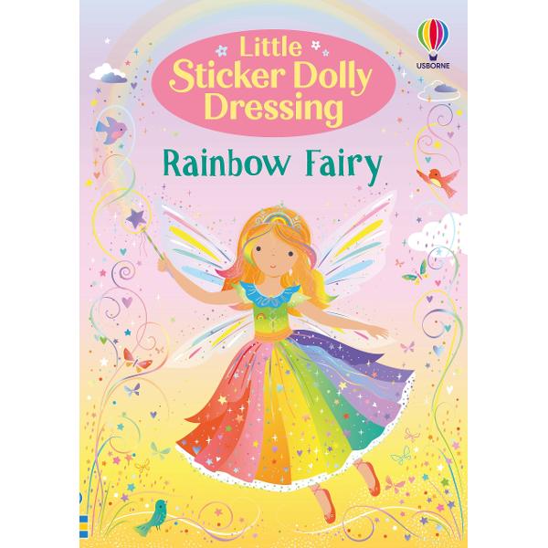 Follow Ruby the Rainbow Fairy as she flutters around Fairyland in this enchanting sticker bookThere are lots of magical scenes to decorate from an orange grove and yellow meadow to painting rainbows in the sky With over 200 stickers of outfits animals and flowers to dress the dolls and decorate the pages- The number 1&nbsp;bestselling sticker series&nbsp;with characters to dress and colourful scenes to decorate-&nbsp;Over 200 
