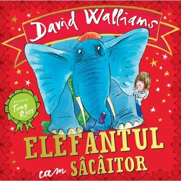 Descopera aventura plina de umor a lui Sam si a celui mai enervant elefant din lumeScrisa de indragitul autor britanic David Walliams si superb ilustrata de Tony Ross cartea &bdquo;Elefantul cam sacaitor&rdquo; este o poveste haioasa pentru copii ideala pentru lectura de seara sau pentru momentele de distractie in familieCe te faci cand adopti un elefant de la zoo si te pomenesti cu el la usa Dar cand elefantul 