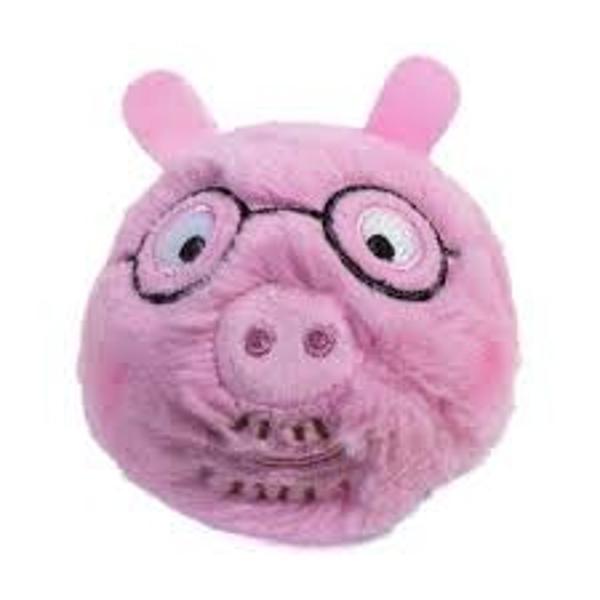 Jucarie de plus TY Beanie Bouncers - Peppa Pig Daddy Pig ty83041