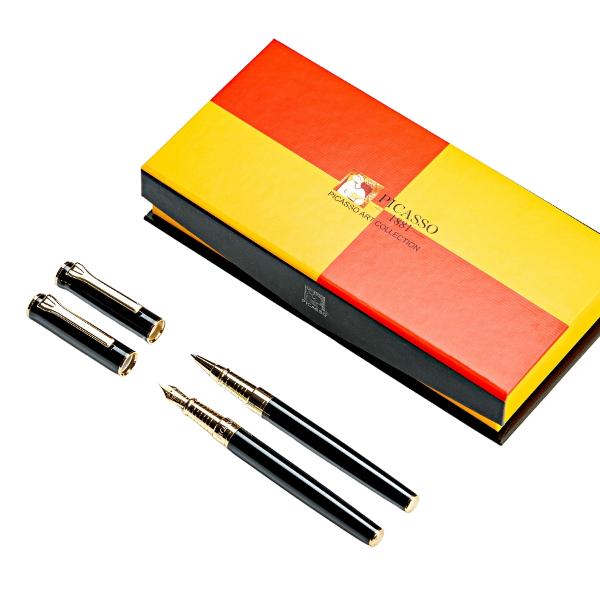 Set cu Pix si Stilou PICASSO 688 NEGRU