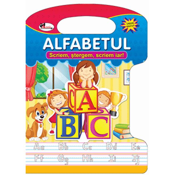 O carte amuzant&259; &537;i educativ&259; ideal&259; pentru a-l ajuta pe copilul t&259;u s&259; fac&259; primii pa&537;i în domeniul scrierii literelor înainte de a merge la &537;coal&259;Micu&539;ul este încurajat s&259; urmeze liniile punctate &537;i înva&539;&259; astfel în mod distractiv scrierea cursiv&259;În plus se va distra cu imaginile frumoase amuzante &537;i viu colorate care 