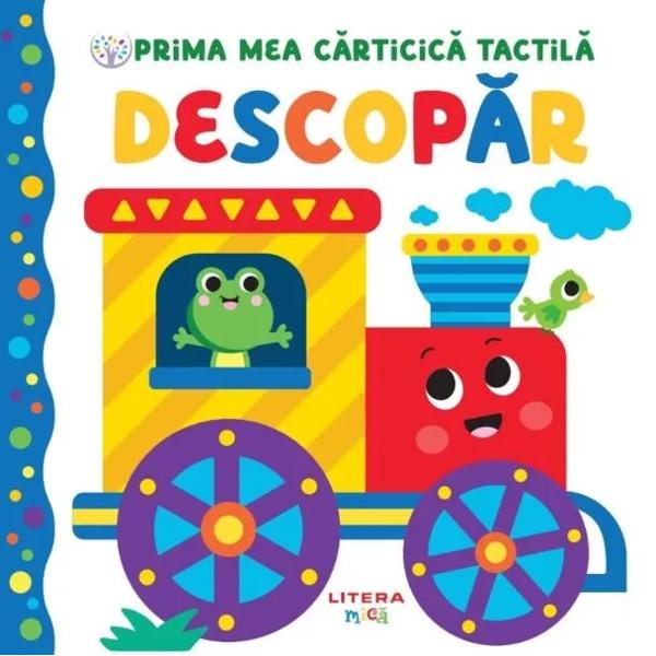 Carte senzorial&259; pentru m&acirc;ini micu&539;e - Ilustra&539;ii colorate captivante - Perfect&259; pentru timpul petrecut &icirc;mpreun&259; cu cel mic - Texturi pl&259;cute la atingere pe fiecare pagin&259;