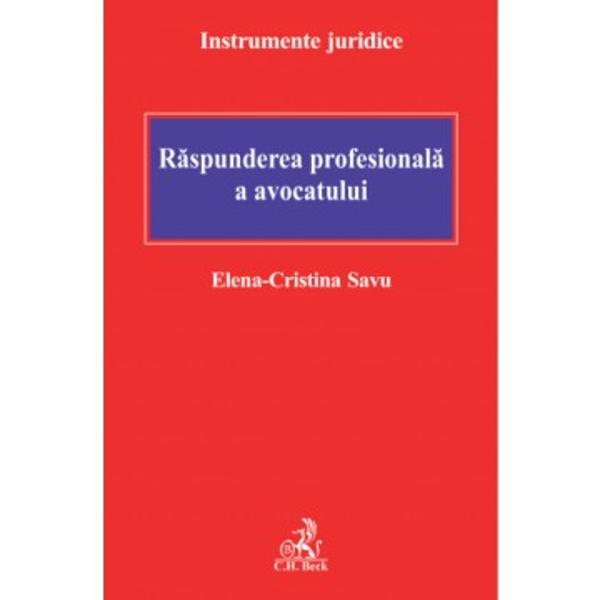&Icirc;ntr-un context profesional tot mai competitiv marcat de complexitatea &537;i dezvoltarea raspunderii profesionale &icirc;n general tema raspunderii profesionale a avocatului capata o actualitate evidenta Necesitatea delimitarii clare &icirc;ntre malpraxis gre&537;eala profesionala &537;i specificitatea obliga&539;iilor profesionale ale avocatului rezultate din misiunea sa sociala pusa &icirc;n slujba adevarului &537;i a justi&539;iei devine esen&539;iala at&acirc;t pentru 