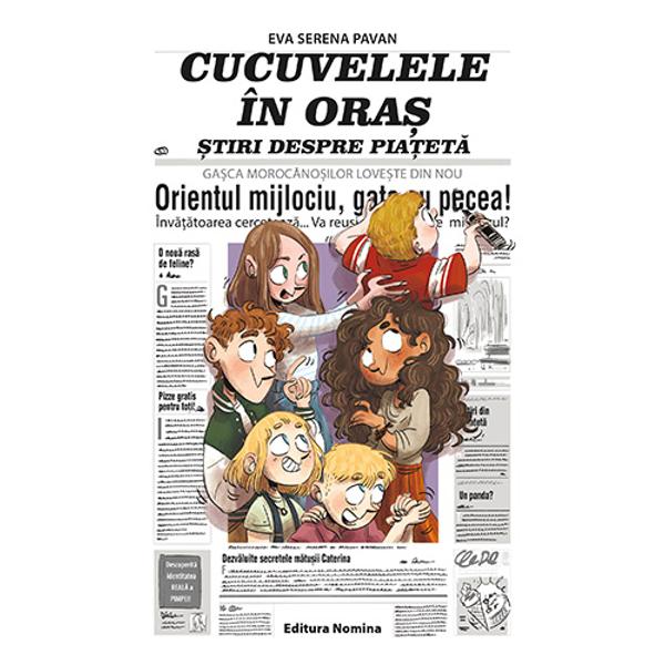 Copiii au observat cum p&259;rin&539;ii lor se &icirc;nfurie sau se &icirc;ntristeaz&259; atunci c&acirc;nd trec prin fa&539;a chio&537;cului de ziare Vinovate sunt ziarele sau mai bine zis man&537;etele titlurile mari negre pe care le afi&537;eaz&259; chio&537;cul de ziare afar&259; &537;i vuietul de r&259;zboaie mor&539;i tragedii&hellip;Dar Ga&537;ca are o idee revolu&539;ionar&259; &537;i &icirc;narmat&259; cu marker &537;i past&259; corectoare va 