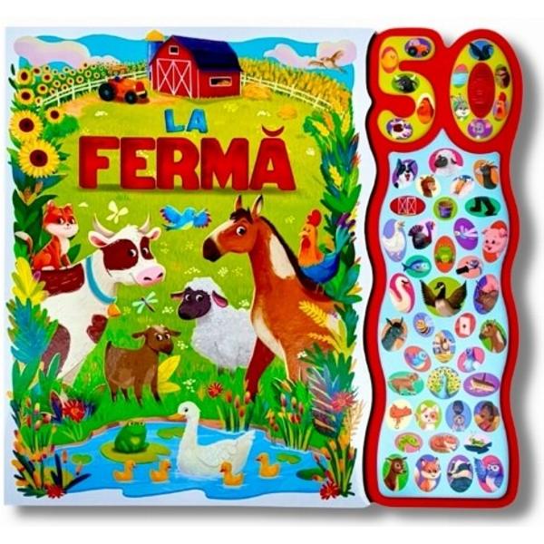 La ferma Carte cu 50 sunete&nbsp;