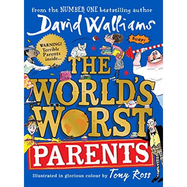 The Worlds Worst Parents from Childrens author David Walliams Are you ready to meet the worst parents ever Sure some parents are embarrassing but theyre NOTHING on this lot These ten tales of the worlds most spectacularly silly mums and deliriously daft dads will leave you rocking with laughter Pinch your nose for Peter Pong the man with the stinkiest feet in the world jump out of the way of Harriet Hurry the fastest mum on two wheels watch out for Monty Monopolize the dad who takes 