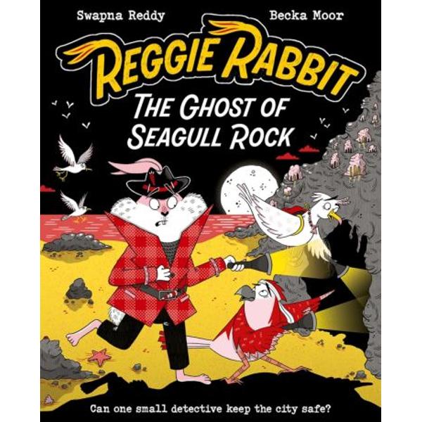 Reggie Rabbit isnt sure about his best friend Pipsquarks other best friend Kai She seems too good to be true and he doesnt believe her stories about the terrifying ghost haunting Seagull Rock where her family livesBut when Reggie and Pipsquark are invited to Kais for a sleepover they hear the ghost howling with their own ears Could it really be the phantom of seagull pirate Blackbeak Or is something else afoot In this fast-paced detective adventure nothing is quite what 