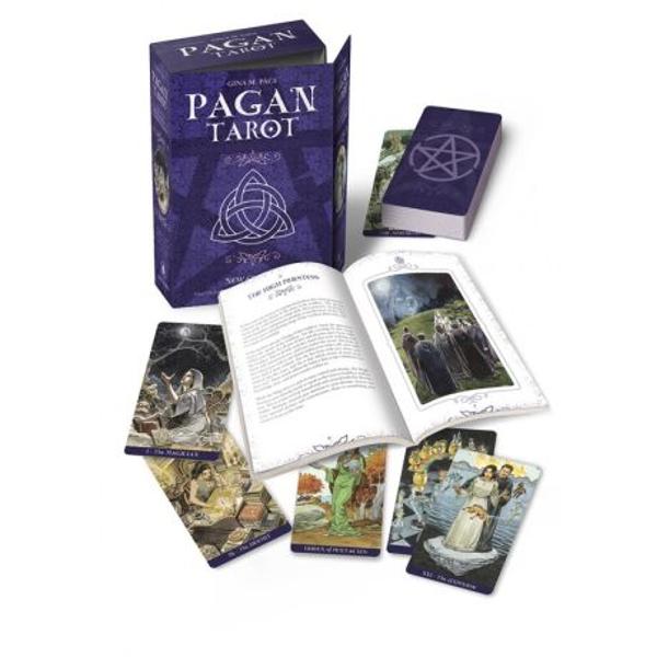 The Pagan Tarot has become a modern classic Setting aside traditional Christian imagery the Pagan Tarot presents the arcana through the eyes of the pagan worldview We are happy to offer this new edition with a brand new graphic and borderless cards 78 full colour cards & 160pp book