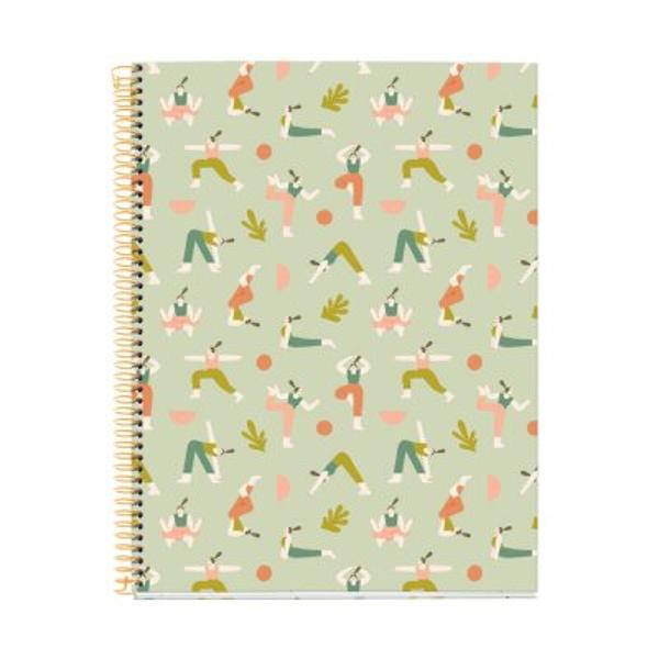 Transform&259;-&539;i rutina de scris &icirc;ntr-o experien&539;&259; plin&259; de culoare &537;i stil cu&nbsp;caietul A4 din colec&539;ia Yoga inhale & exhale de la Miquelrius Creat pentru elevi studen&539;i &537;i profesioni&537;ti care apreciaz&259; organizarea &537;i estetica acest caiet este un partener de &icirc;ncredere pentru cursuri noti&539;e planuri sau idei creativep 