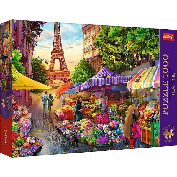 Puzzle Trefl Premium Plus - Tea Time Piata de Flori 1000 piese&nbsp;&nbsp;&nbsp;Un puzzle de calitate trebuie sa fie relaxant si distractiv Aranjarea unui puzzle constitue atat pentru copii cat si pentru adulti este o modalitate deosebita de dezvoltare a indemanarii spiritului de observatie si a concentrarii Trefl este o companie poloneza cu sediul central in regiunea Pomorze Incepand din 1985 compania a inceput sa produca puzzle-uri dezvolatand 