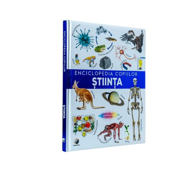 Enciclopedia Copiilor &ndash; &536;TIIN&538;AO c&259;l&259;torie fascinant&259; &icirc;n universul &537;tiin&539;eiDezv&259;luie curiozit&259;&539;ile fascinante ale &537;tiin&539;ei &icirc;ntr-un mod simplu vizual &537;i captivantFie c&259; vorbim despre microorganisme sistemul solar anatomia corpului uman sau despre ciclul vie&539;ii aceast&259; carte este partenerul perfect pentru copiii curio&537;i dornici s&259; descopere misterele lumii 