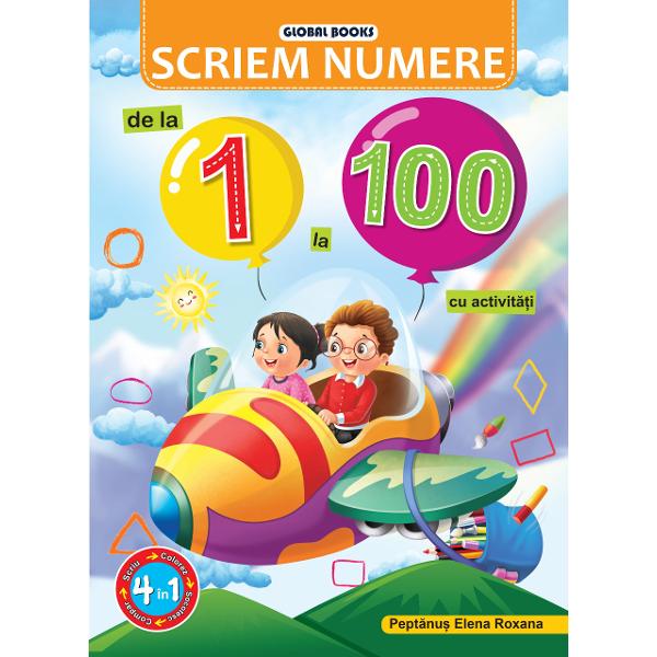 Aceast&259; carte cu activit&259;&539;i multiple introduce copiii &icirc;n tainele matematicii  fiind potrivit&259; pentru pre&537;colari &537;i sau elevii din clasa preg&259;titoareCu ajutorul acestei c&259;r&539;i minunate copiii vor &icirc;nv&259;&539;a numerele de la 1 la 100 vor exersa scrierea acestora vor face compara&539;ii &537;i opera&539;ii matematice simple cu adun&259;ri &537;i sc&259;deri vor &icirc;nv&259;&539;a formele geometrice &537;i vor 