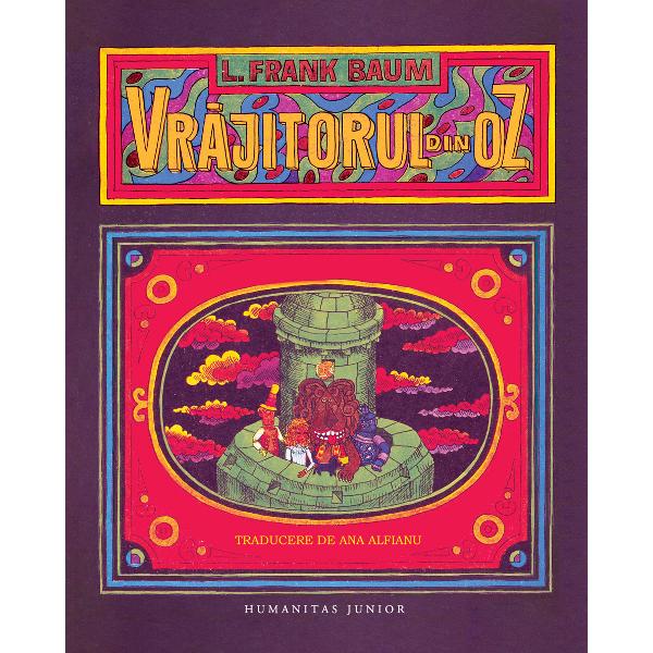 Traducere de Ana alfianuIlustra&355;ii de Iacob Desideriu&nbsp;Publicat&259; acum 125 de ani &351;i ecranizat&259; &icirc;n 1939 &icirc;ntr-o superproduc&355;ie devenit&259; la r&acirc;ndul s&259;u clasic&259;&nbsp;Vr&259;jitorul din Oz&nbsp;r&259;m&acirc;ne una dintre cele mai cunoscute &351;i iubite pove&351;ti ale copil&259;riei Recuperat&259; &icirc;ntr-o nou&259; traducere aceast&259; splendid&259; edi&355;ie din anii &rsquo;70 