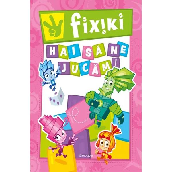 Fixiki Hai s&259; ne juc&259;m este plin&259; de activit&259;&539;i care transform&259; timpul liber &icirc;ntr-o experien&539;&259; practic&259; &537;i educativ&259; Cu ajutorul personajelor &icirc;ndr&259;gite cei mici vor decupa lipi construi &537;i inventa dezvolt&acirc;ndu-&537;i &icirc;ndem&acirc;narea r&259;bdarea &537;i g&acirc;ndirea logic&259;&nbsp;Cartea include&nbsp;&middot; activit&259;&539;i pas cu pas u&537;or de 