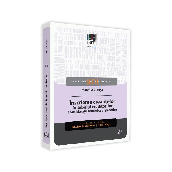 Lucrarea a fost conceput&259; în vederea facilit&259;rii procesului de înv&259;&539;are &537;i interpretare a normelor care reglementeaz&259; conduita participan&539;ilor la procedura insolven&539;ei respectiv în principal creditorii debitorul administratorullichidatorul judiciar &537;i judec&259;torul sindic ca for decizional Sunt eviden&539;iate principalele aspecte legislative în materia insolven&539;ei prin expunerea unor 